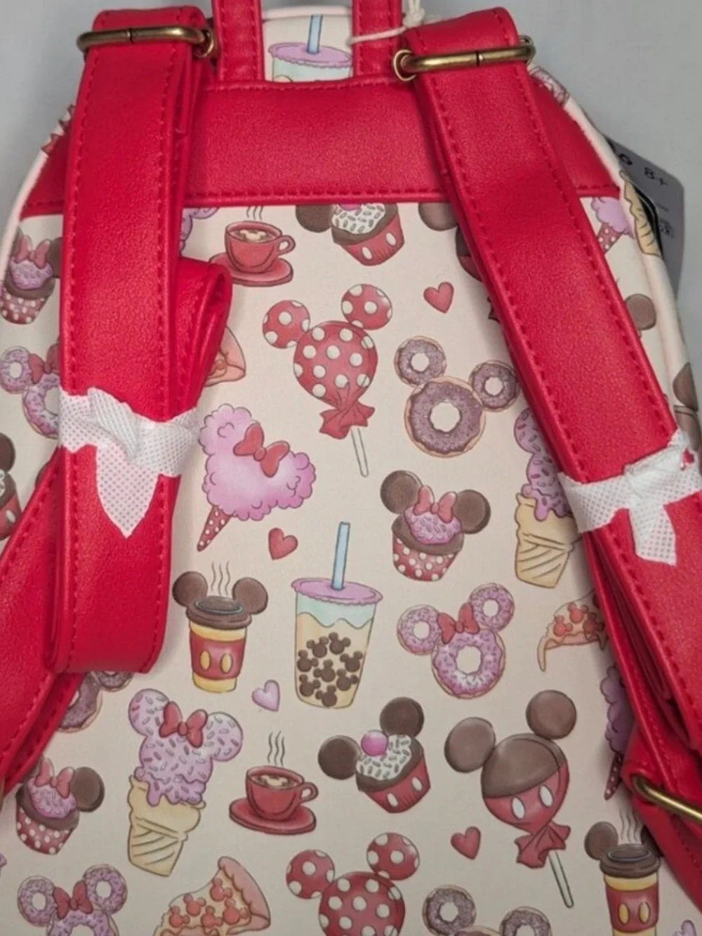 Disney Mickey and Minnie Treats Loungefly Backpack NWT
